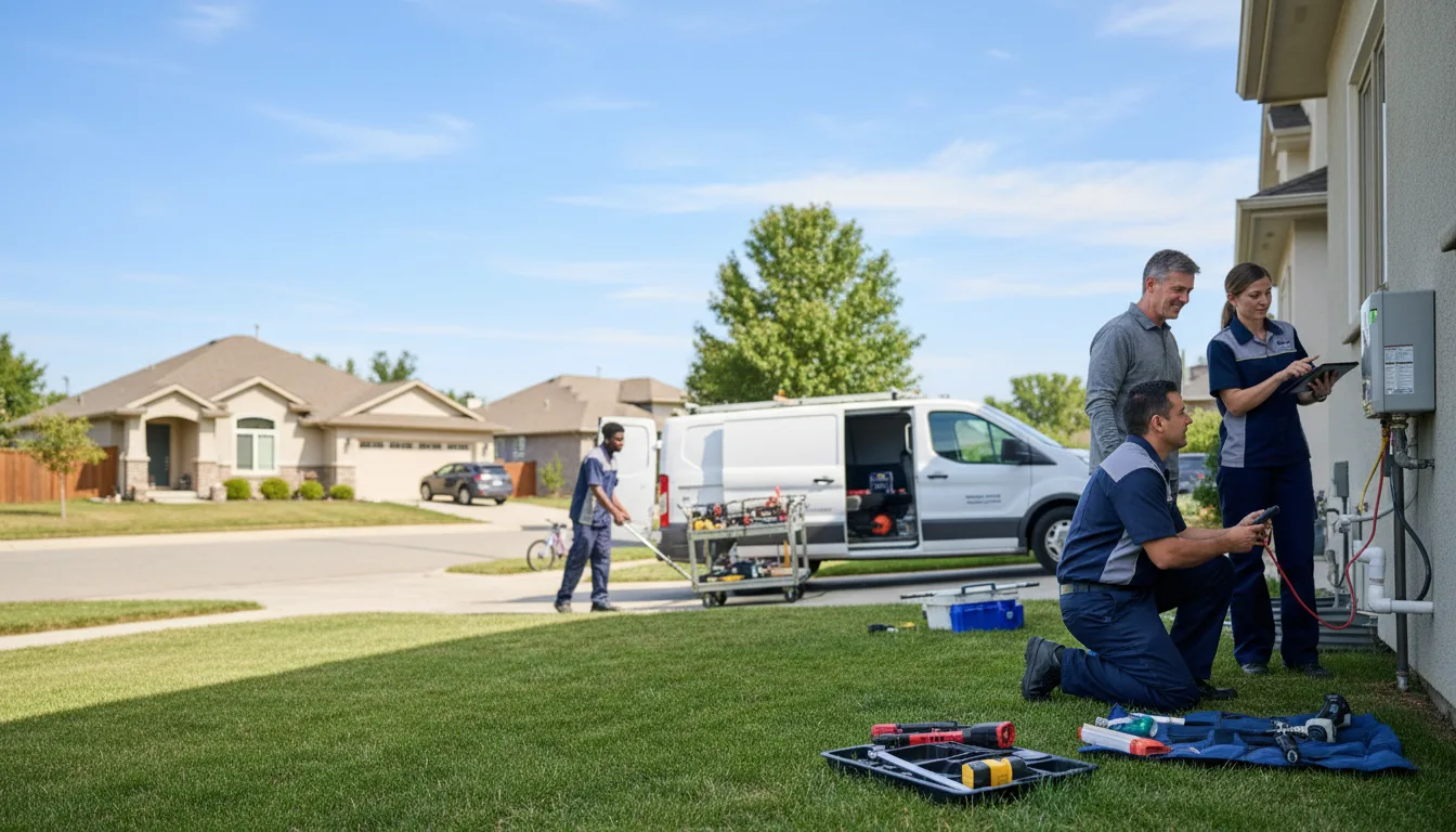 Tankless water heater service in Winchester, CA